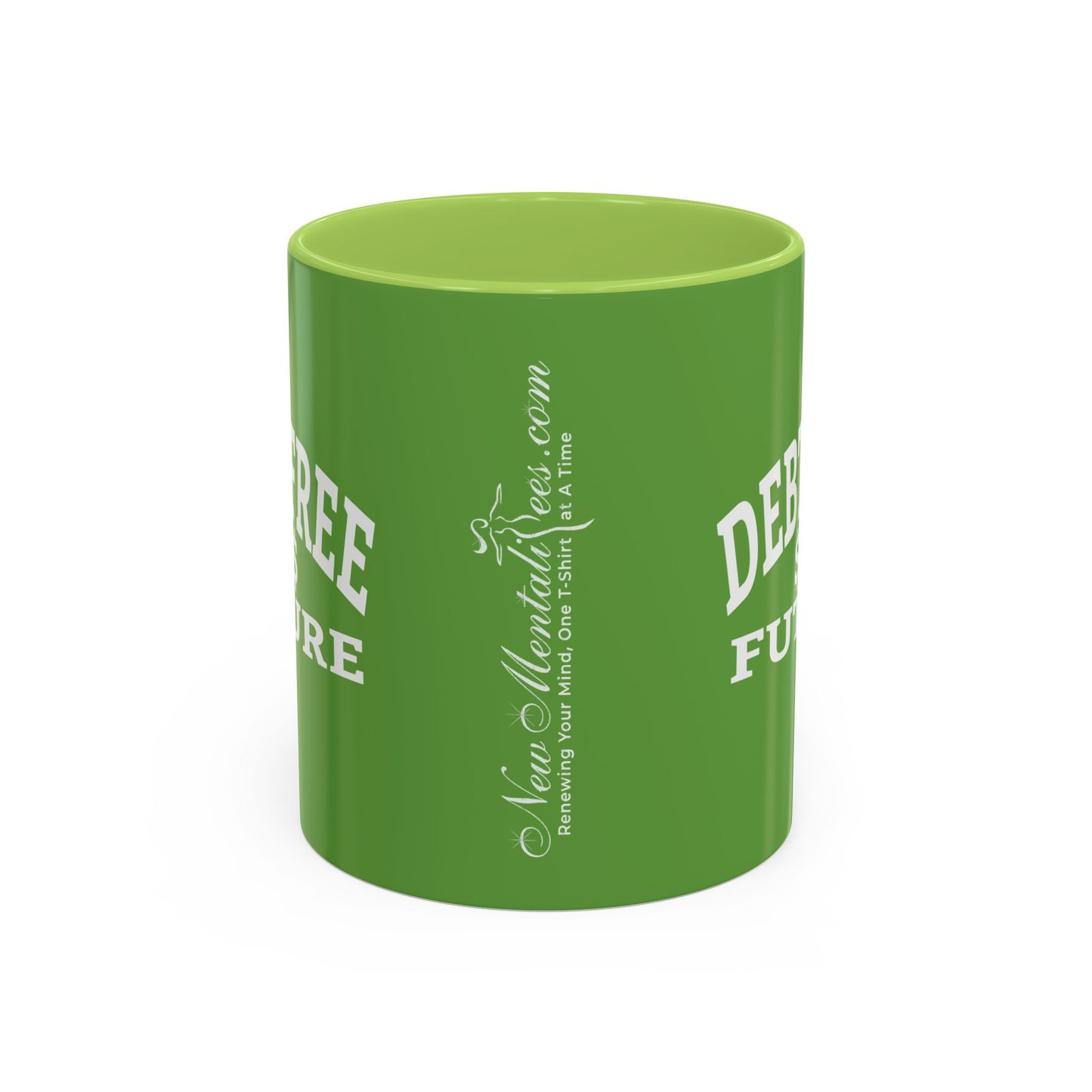 My Bold Bright Debt Free Future Mug – Financial Freedom Affirmation Coffee Mug
