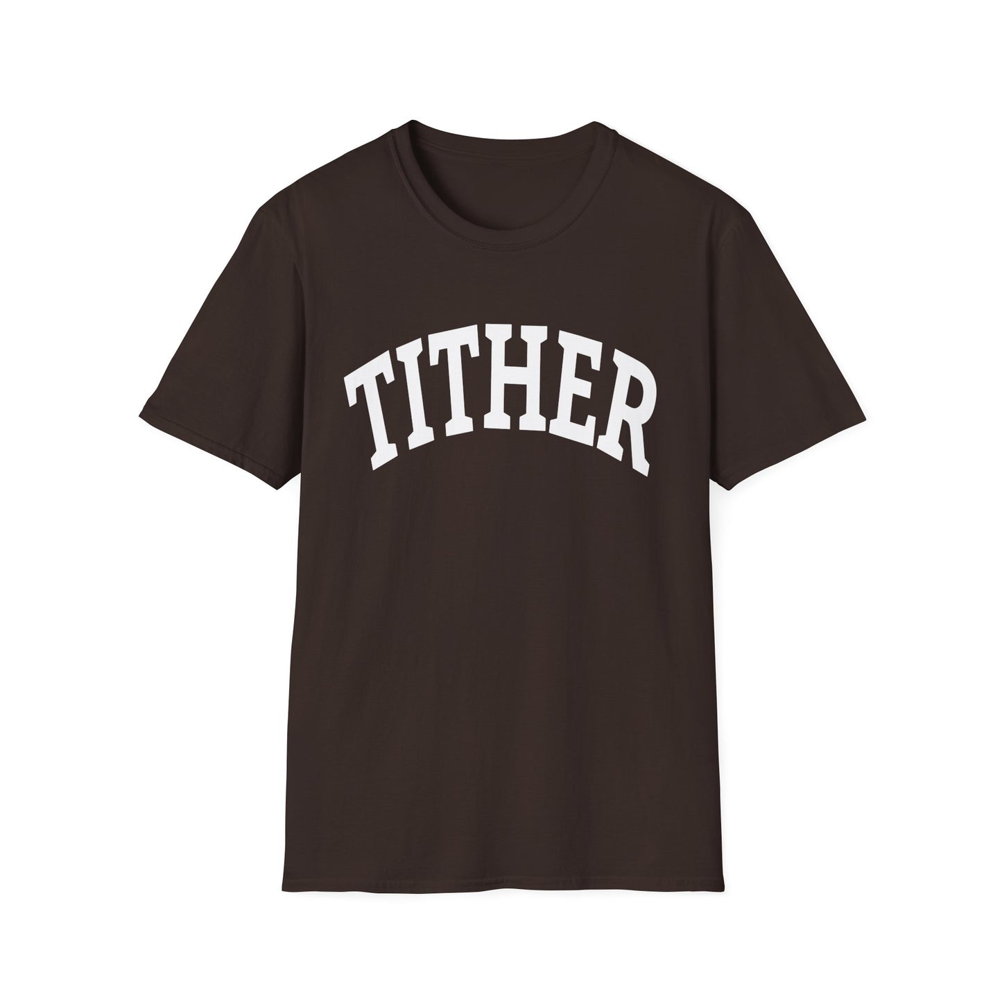 Committed Tither Collegiate T-Shirt | Faith-Based Tee | Tithing Lifestyle| Faith & Abundance Statement T-Shirt  | Financial Freedom Shirt