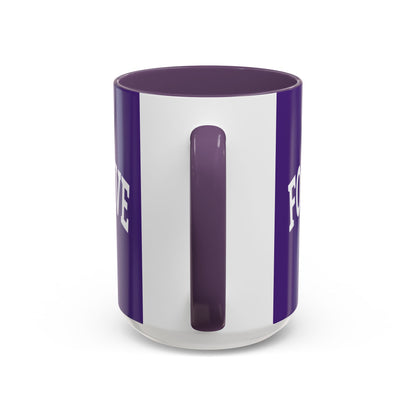 FREELY FORGIVE Mug | Inspirational Coffee Mug | Faith-Based Gift | Forgiveness Quote Mug | Motivational Drinkware | Collegiate Style Design