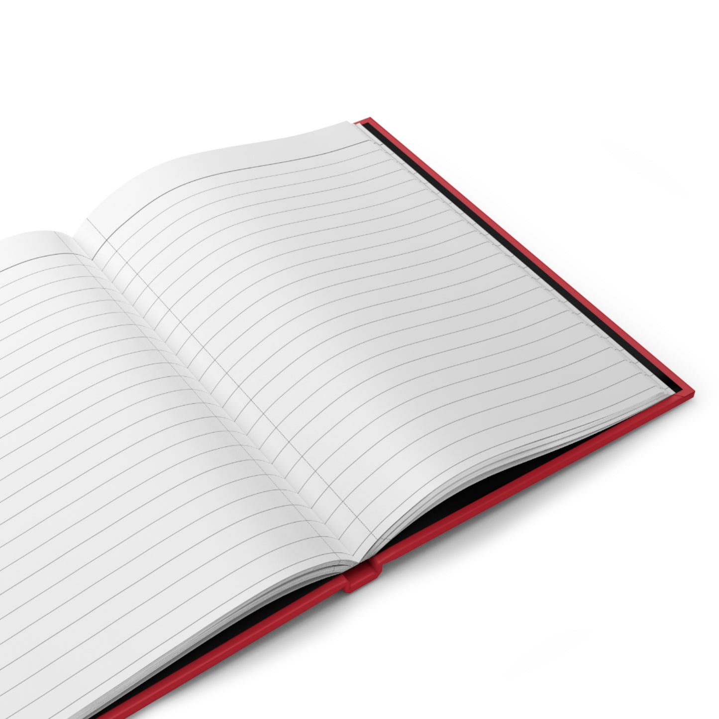 Red Girls for God Hardcover Journal – Double-Sided Inspirational Notebook | Matte Hardcover | 150 Lined Pages | Gift for Women & Girls