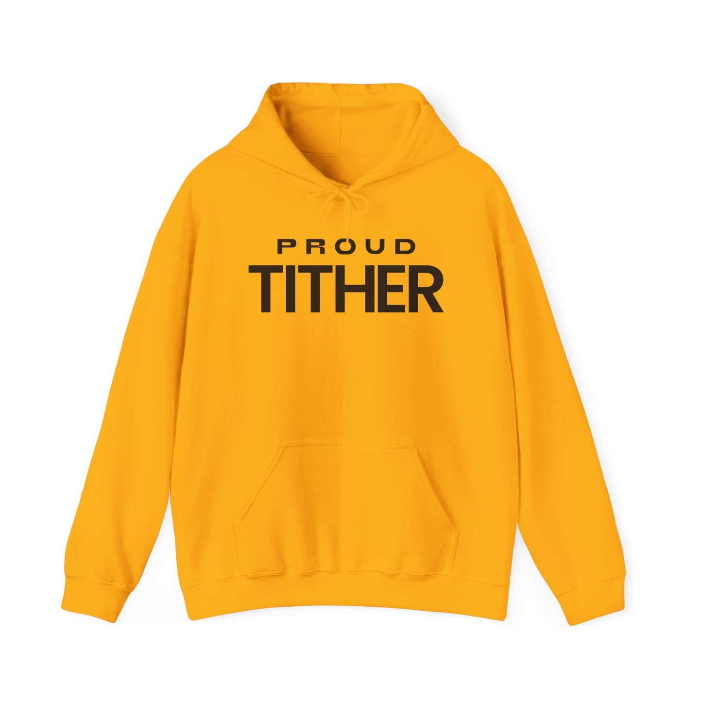 Proud Tither Hoodie | Faith-Based Hoodie | Tithing Lifestyle| Faith & Abundance Statement Hoodie  | Financial Freedom Shirt