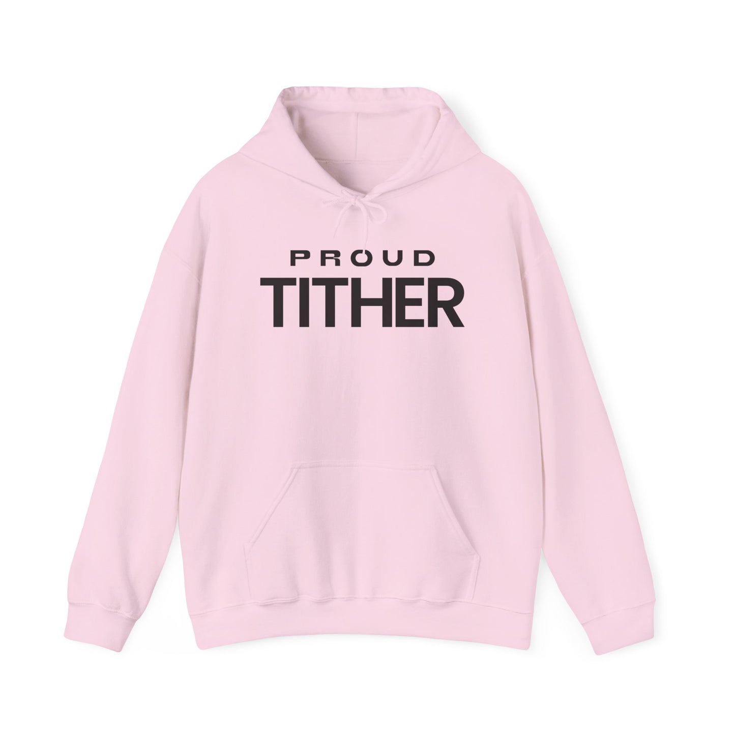 Proud Tither Hoodie | Faith-Based Hoodie | Tithing Lifestyle| Faith & Abundance Statement Hoodie  | Financial Freedom Shirt