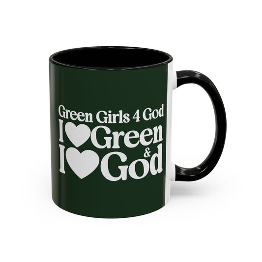Green Girls 4 God Mug - Color Collection