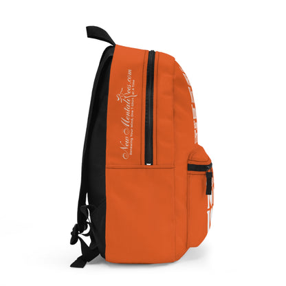 Orange Girls 4 God Backpack – Inspirational Christian Girls School Backpack | Faith-Based Bookbag | Lightweight Travel & School Bag