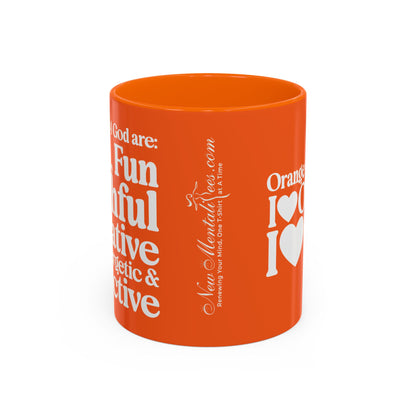Orange Girls 4 God Mug - Color Collection