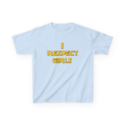 I Respect Girls Youth T-Shirt - Real Young King Energy