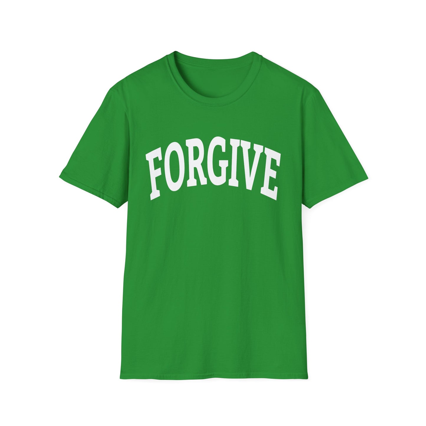 FREELY FORGIVE Collegiate Style T-Shirt | Faith-Based T-Shirt | Christian Streetwear | Inspirational Gift