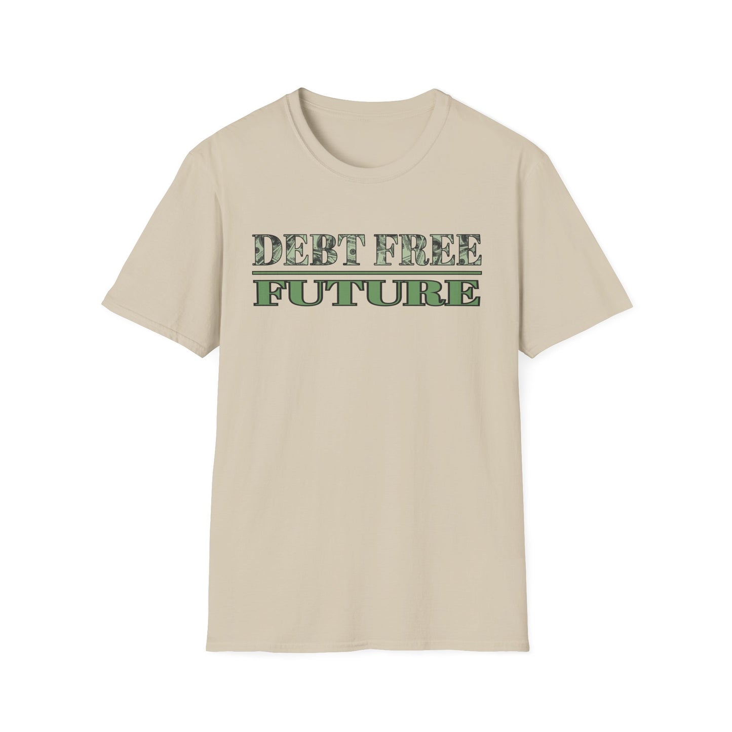 Debt Free Future Unisex T-Shirt - Faith, Financial Freedom Affirmation & Abundance Tee