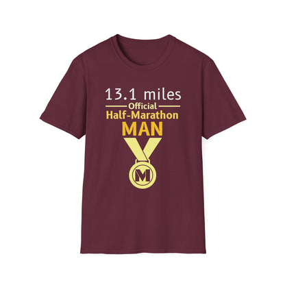 13.1 Miles Official Half-Marathon Man Unisex T-Shirt
