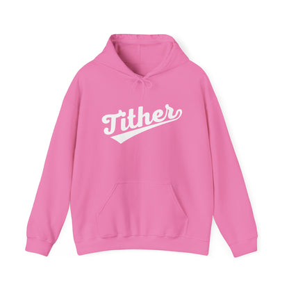 Home Run Tither Hoodie | Baseball Script Hoodie | Inspirational Giving Hoodie | Positive Lifestyle Pullover | Motivational Unisex Hoodie