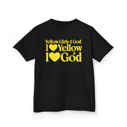 Yellow Girls 4 God Youth T-shirt