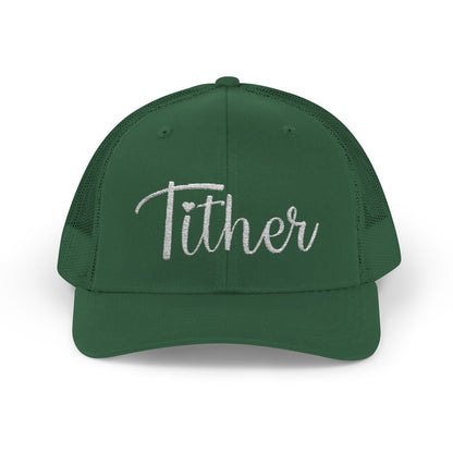 Fabulous Faithful Tither Embroidered Baseball Cap | Christian Hat, Unisex Adjustable Faith-Based Cap, Church Wear, Gift for Believers