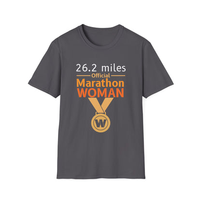 26.2 Miles Official Marathon Woman Unisex T-Shirt