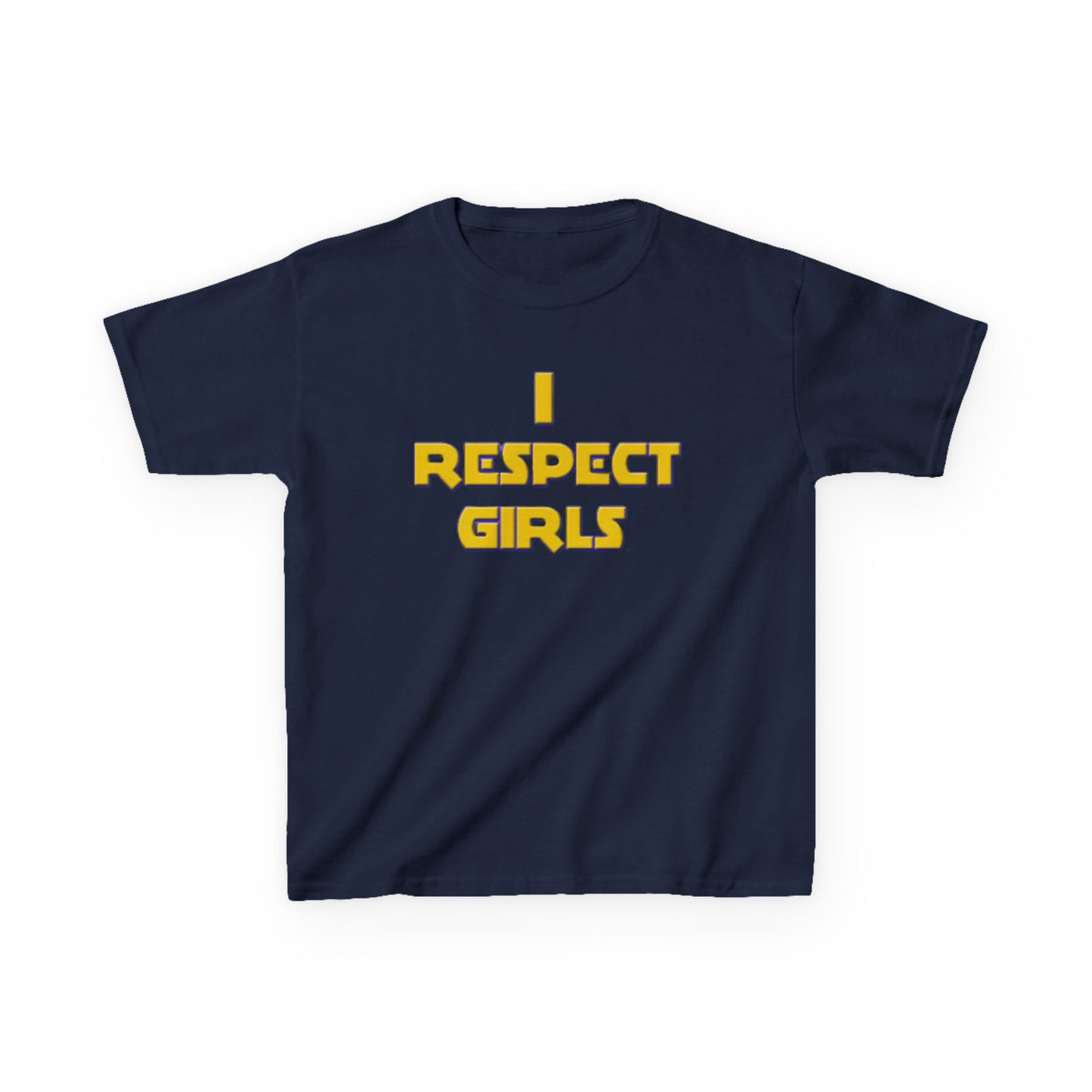 I Respect Girls Youth T-Shirt - Real Young King Energy