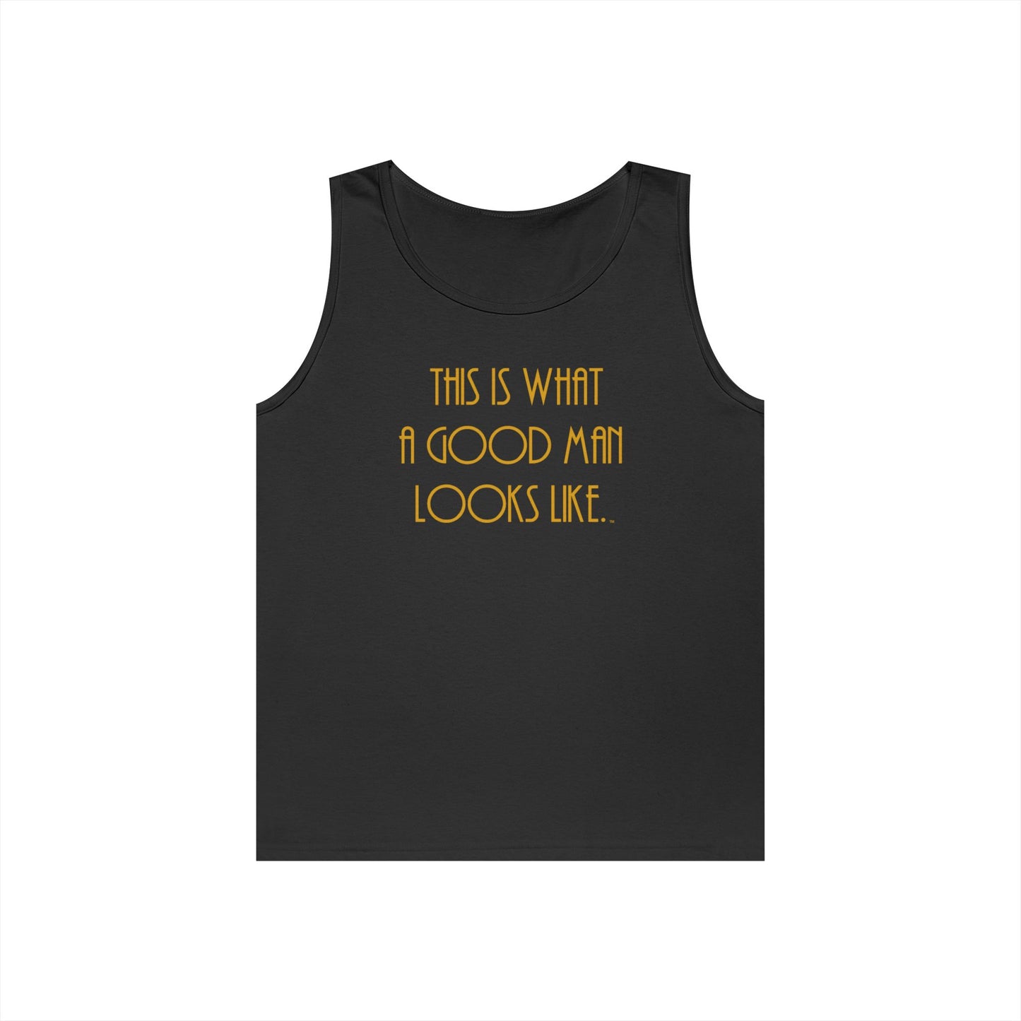 This Is What a Good Man Looks Like Teen Boys Unisex Tank Top – Inspirational Sleeveless Shirt | Positive Message Tank | Future Leader Apparel