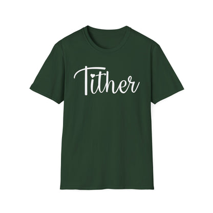Fabulous Faithful Tither T-shirt - Faith Driven, Giver, Church, Bold Faith-Based Statement Tee