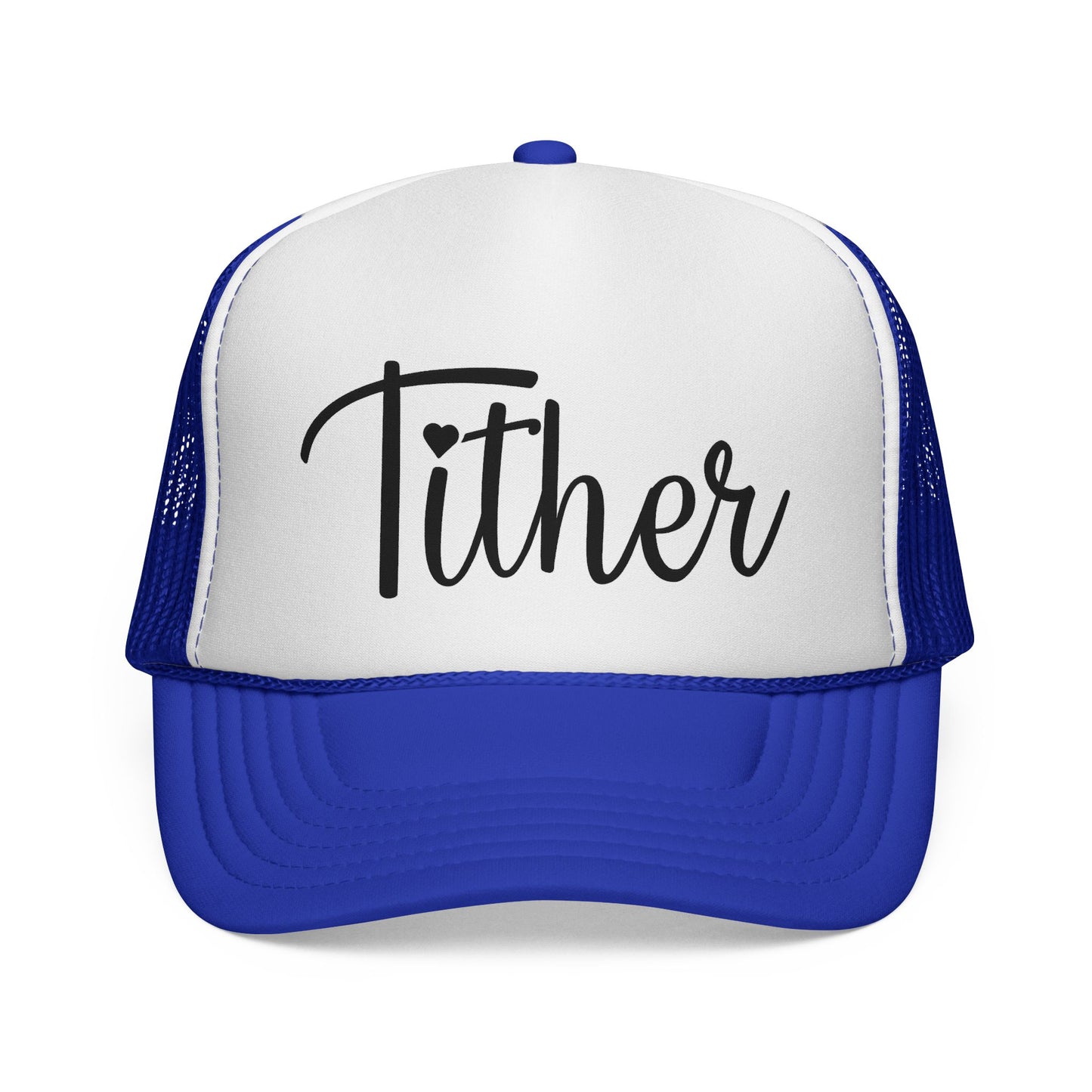 Fabulous Faithful Tither Trucker Hat | Christian Statement Cap, Adjustable Unisex Faith-Based Hat, Church Wear, Gift for Believers