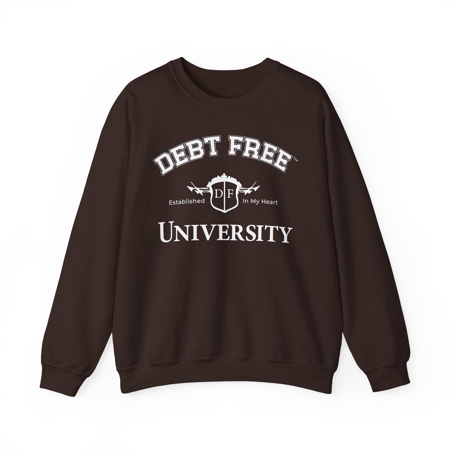 Debt Free University Enrollment Unisex Sweatshirt