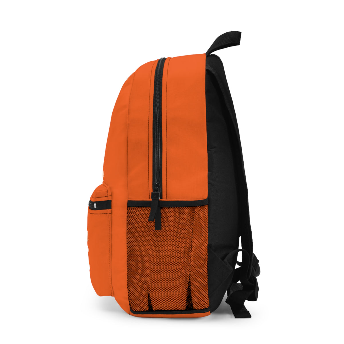 Orange Girl 4 Life Backpack – Inspirational Girls School Backpack | Girl Power Bookbag | Lightweight Travel & School Bag