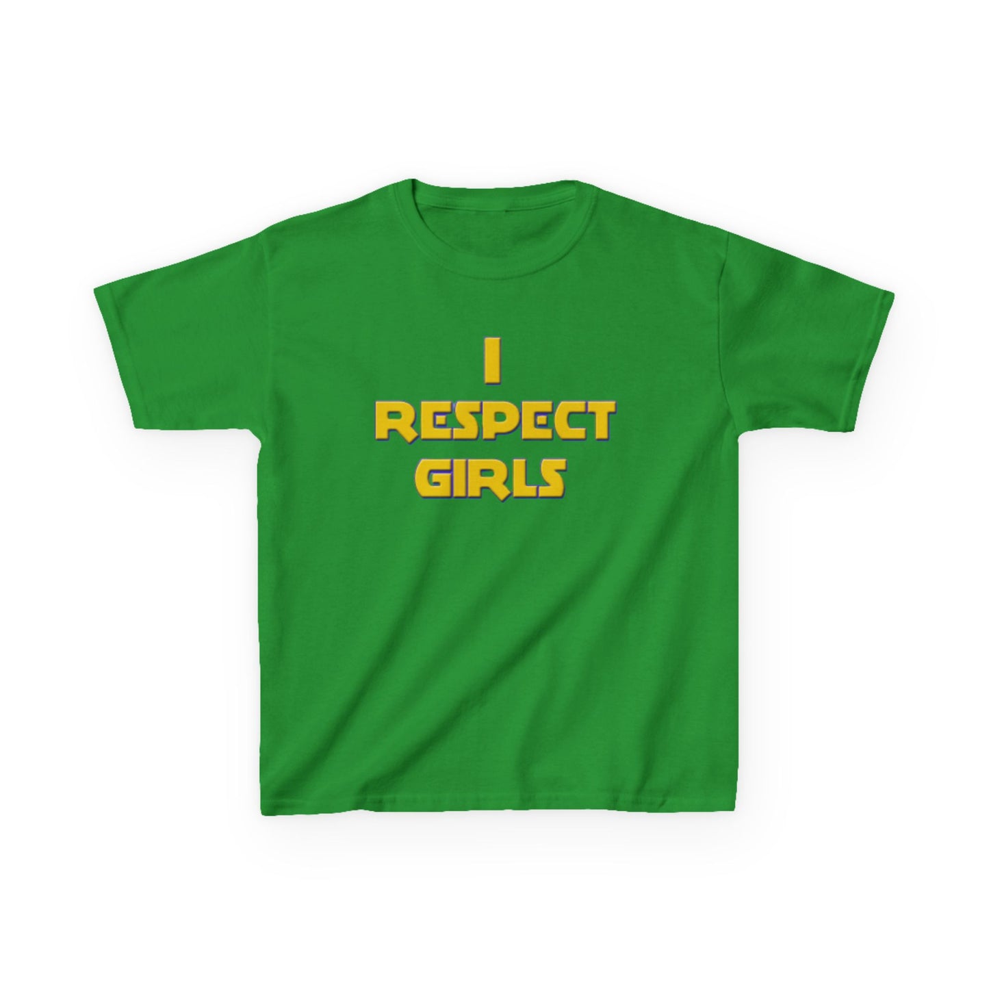 I Respect Girls Youth T-Shirt - Real Young King Energy