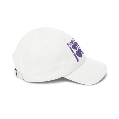 Purple Girls 4 God Embroidered Adjustable Baseball Cap – Power in Purple Faith-Based Hat