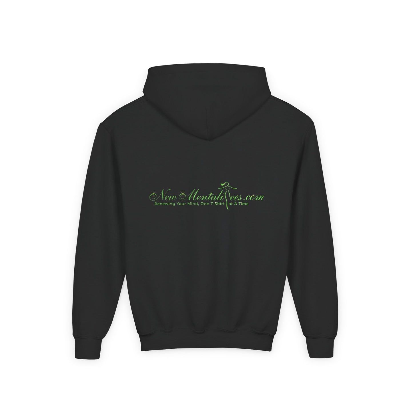 I'm Too Cool for a Car Note Youth Hoodie - Debt free and Financial Freedom Apparel