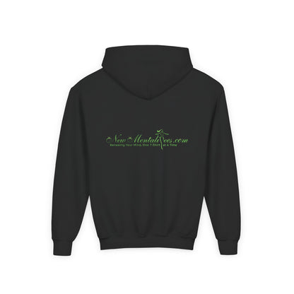 I'm Too Cool for a Car Note Youth Hoodie - Debt free and Financial Freedom Apparel