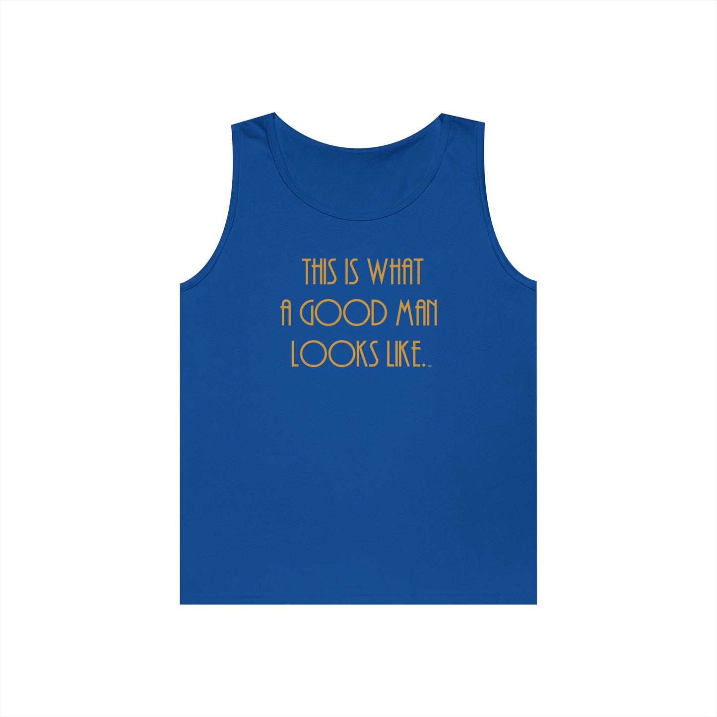 This Is What a Good Man Looks Like Teen Boys Unisex Tank Top – Inspirational Sleeveless Shirt | Positive Message Tank | Future Leader Apparel