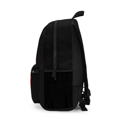 Red Girls 4 God Black Contrast Backpack – Inspirational Christian Girls School Backpack | Faith-Based Bookbag | Lightweight Travel & School Bag