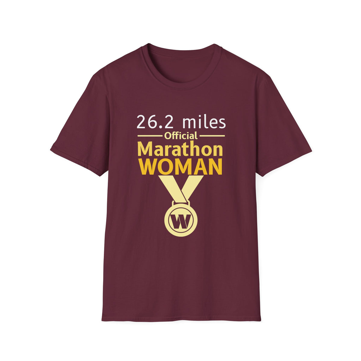 26.2 Miles Official Marathon Woman Unisex T-Shirt