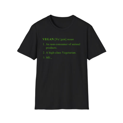Vegan Definition Unisex T-Shirt - Funny & Bold Plant-Based Statement Tee