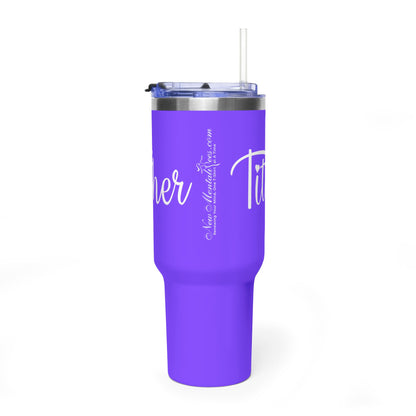 Tither Faith Statement 40 oz Tumbler – Heart Edition For Those Who Love Tithing