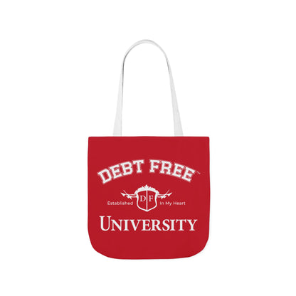 Debt Free University Enrollment Unisex Tote Bag - Financial Freedom Affirmation Carryall