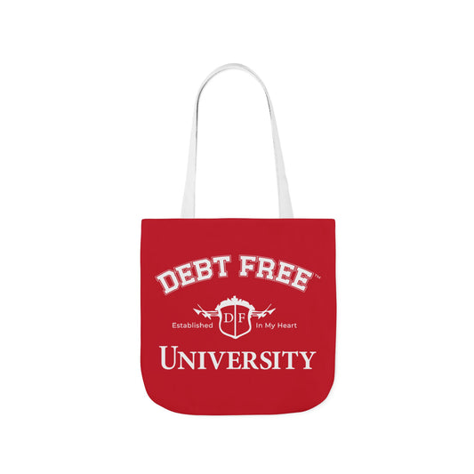 Debt Free University Enrollment Unisex Tote Bag - Financial Freedom Affirmation Carryall