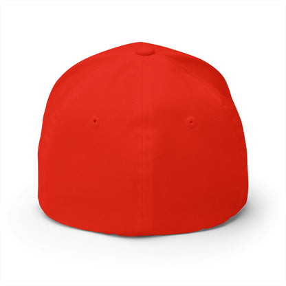 Red Girls 4 God Embroidered Adjustable Baseball Cap – Radiant Red Faith-Based Adult Sized Hat