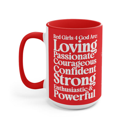 Red Girls 4 God Mug - Color Collection