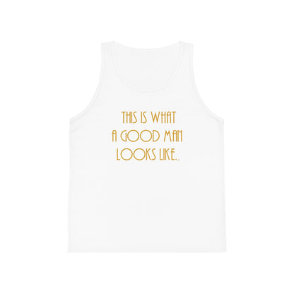This Is What a Good Man Looks Like Youth Boys Tank Top – Inspirational Sleeveless Shirt | Positive Character Tank for Boys | Future Leader Apparel