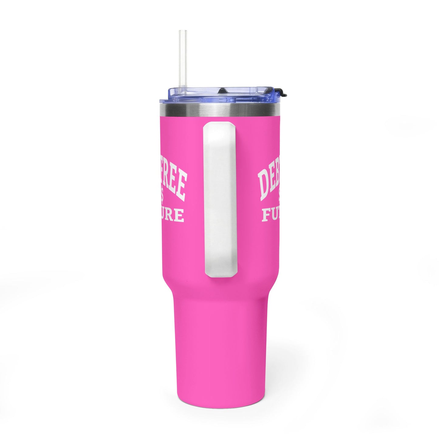 My Bold Bright Debt Free Future 40 oz Tumbler – Financial Freedom Affirmation Travel Cup