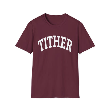 Committed Tither Collegiate T-Shirt | Faith-Based Tee | Tithing Lifestyle| Faith & Abundance Statement T-Shirt  | Financial Freedom Shirt