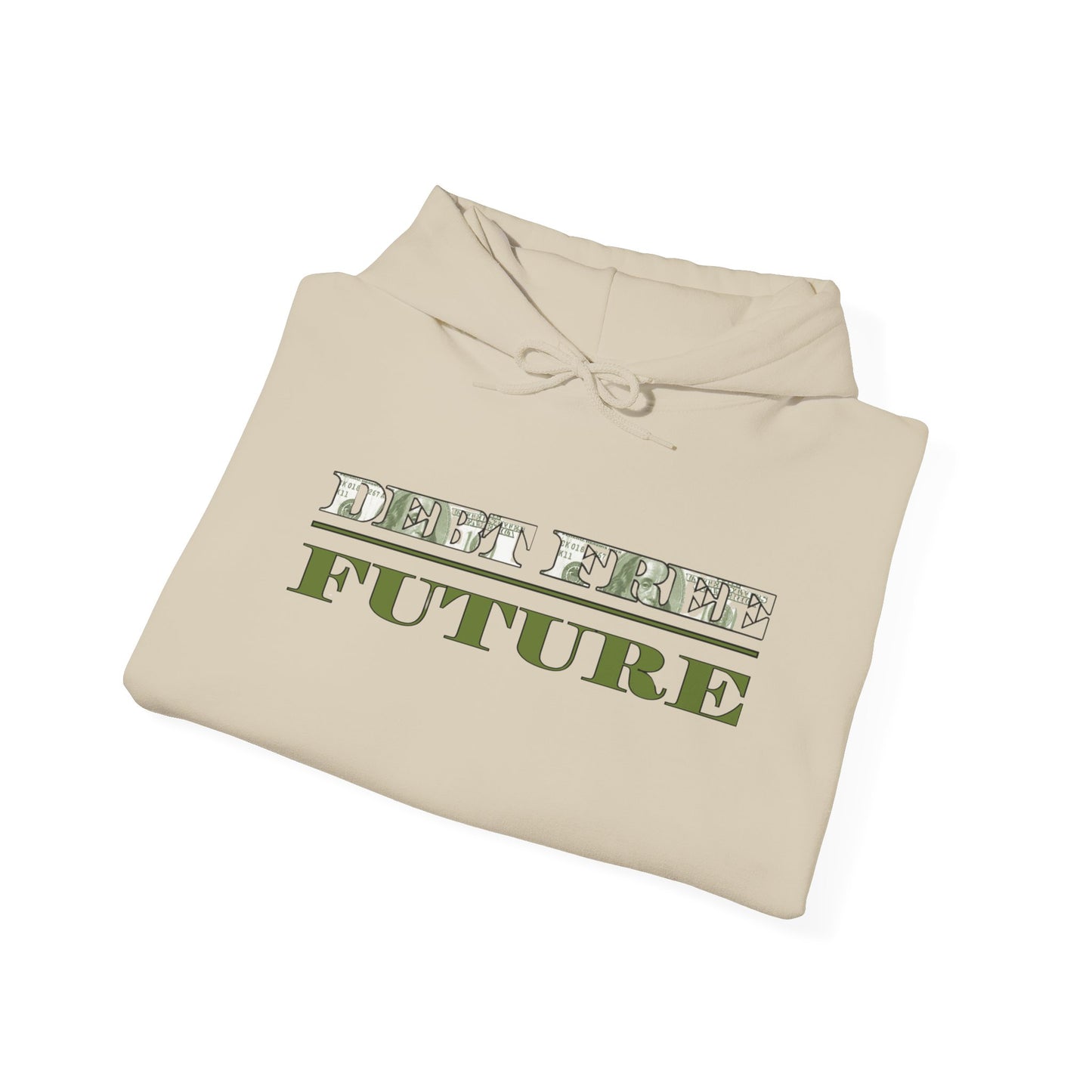 Debt Free Future Unisex Hoodie - Faith, Financial Freedom Affirmation & Abundance Apparel