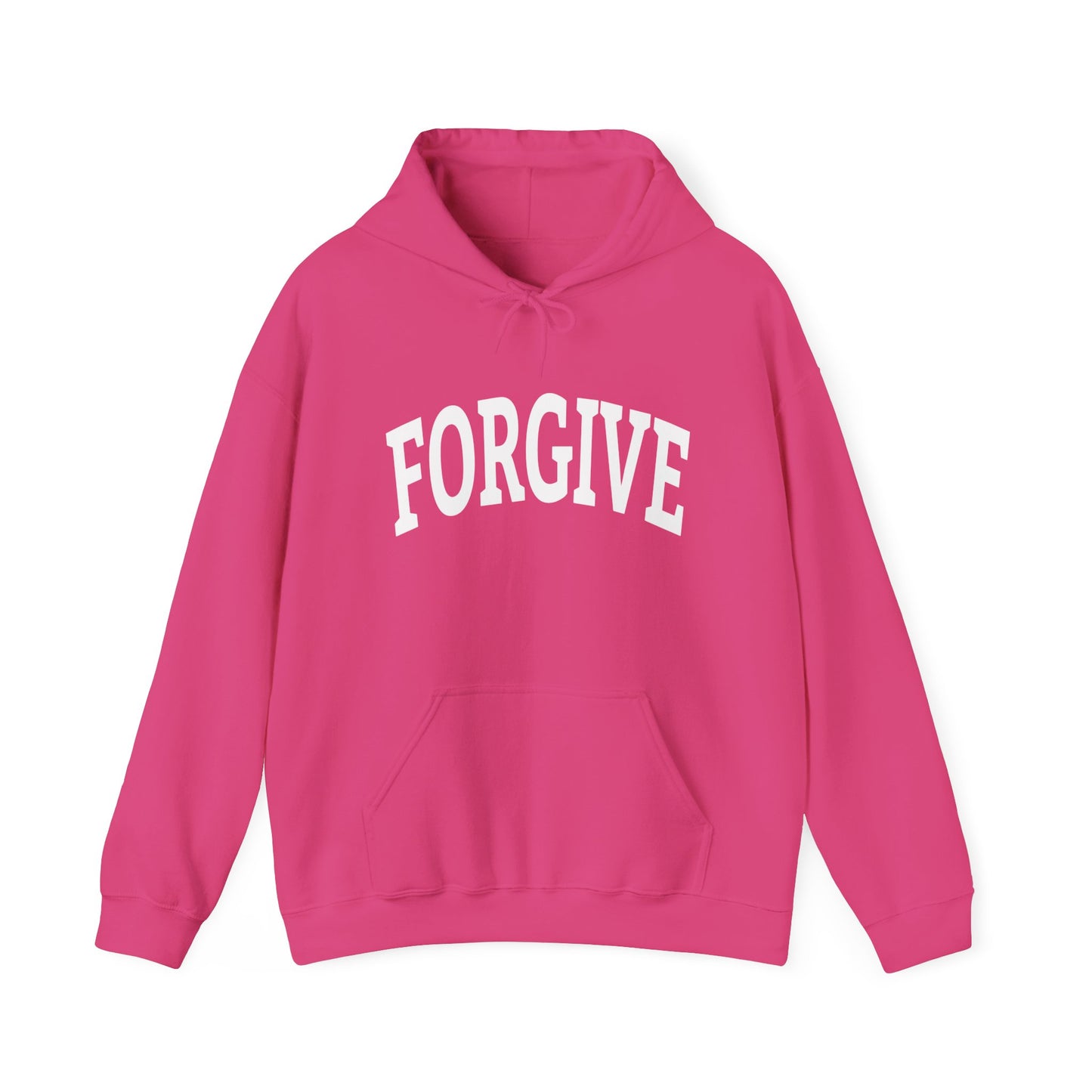 FREELY FORGIVE Collegiate Style T-Shirt | Faith-Based Hoodie | Christian Streetwear | Inspirational Gift