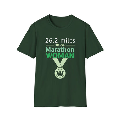 26.2 Miles Official Marathon Woman Unisex T-Shirt