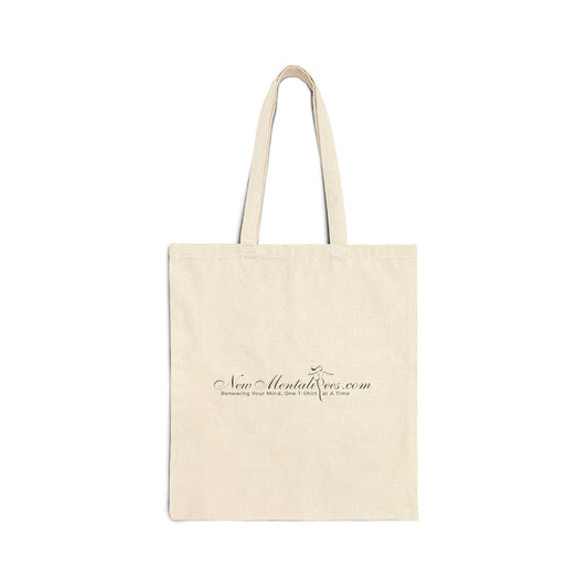 Debt Free Future Tote Bag - Faith-Inspired Financial Freedom & Abundance Affirmation Bag - Canvas, White, Black