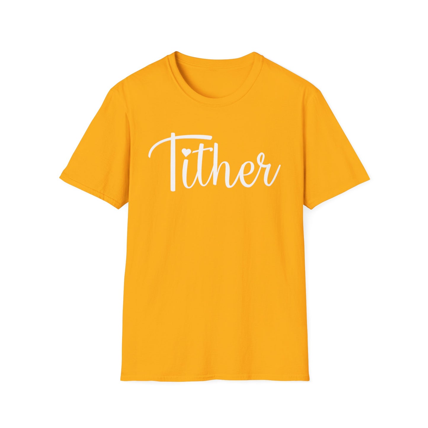 Fabulous Faithful Tither T-shirt - Faith Driven, Giver, Church, Bold Faith-Based Statement Tee