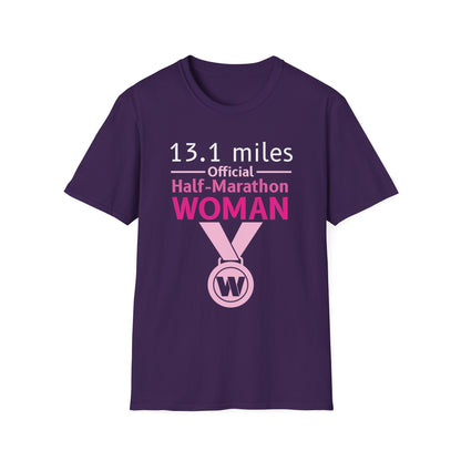 13.1 Miles Official Half-Marathon Woman Unisex T-Shirt