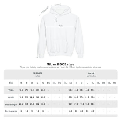 Red Girls 4 God Youth Hoodie | Black Contrast