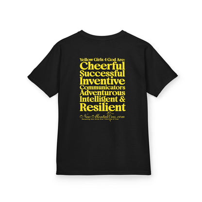 Yellow Girls 4 God Youth T-shirt