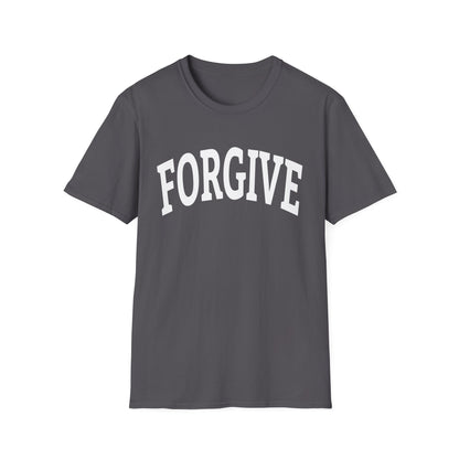 FREELY FORGIVE Collegiate Style T-Shirt | Faith-Based T-Shirt | Christian Streetwear | Inspirational Gift