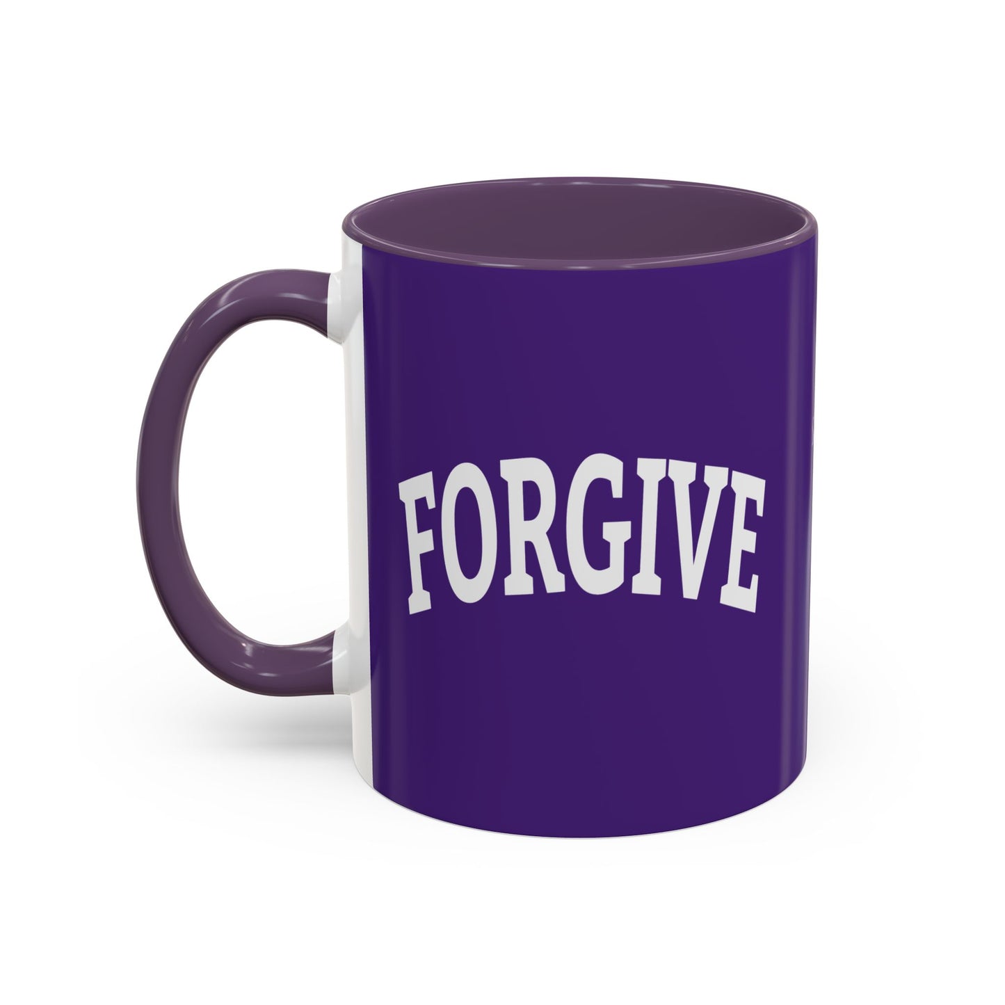 FREELY FORGIVE Mug | Inspirational Coffee Mug | Faith-Based Gift | Forgiveness Quote Mug | Motivational Drinkware | Collegiate Style Design