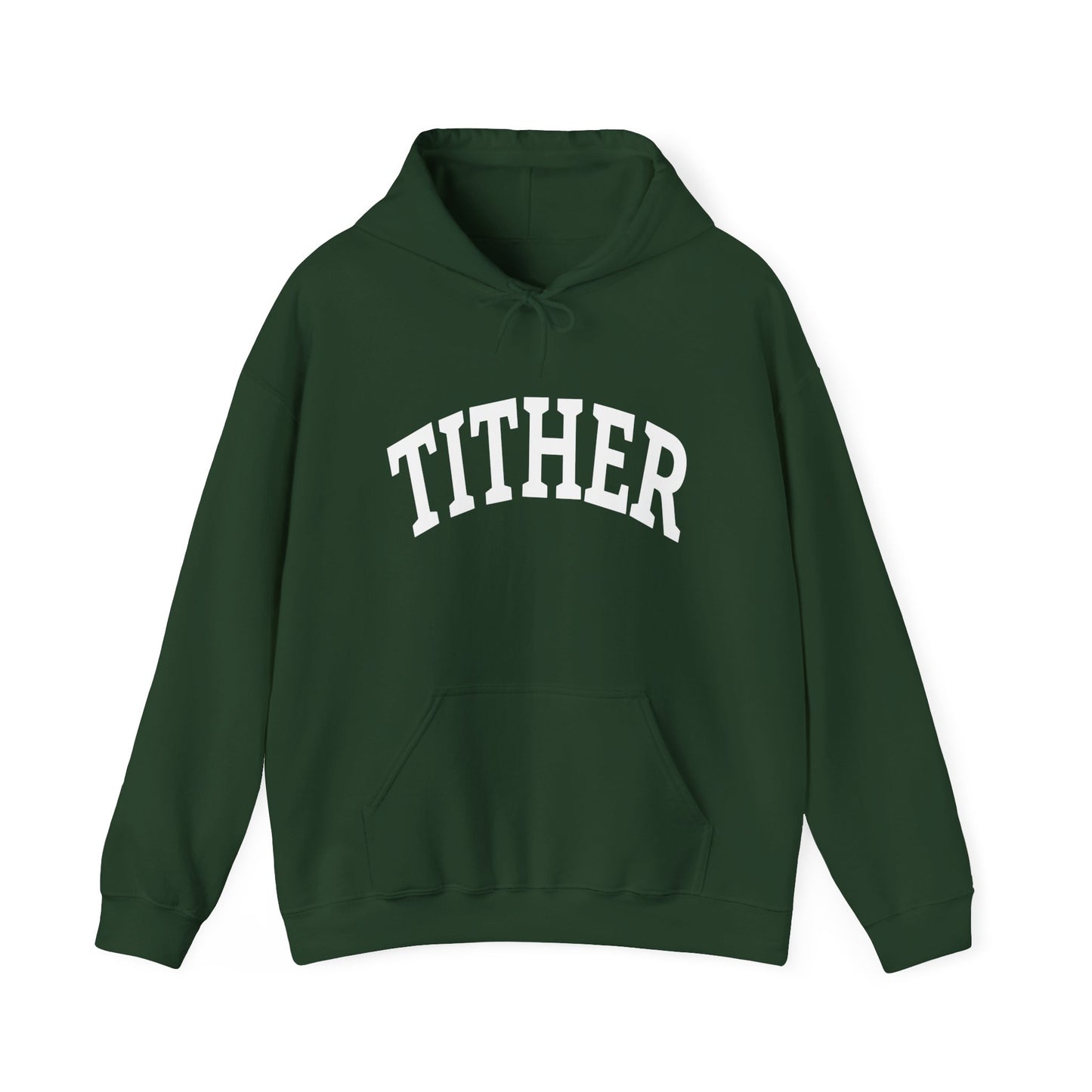 Committed Tither Collegiate Hoodie | Faith-Based Hoodie | Tithing Lifestyle| Faith & Abundance Statement Hoodie  | Financial Freedom Shirt